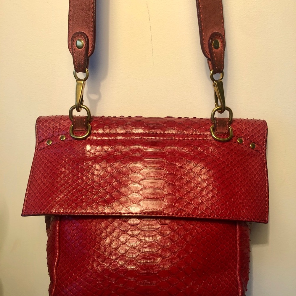 Jrme Dreyfus Crossbody Python Bag - image 4